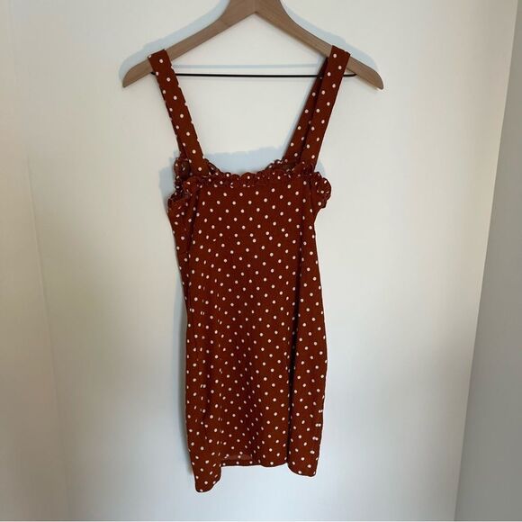Urban Outfitters Polka Dot Body Con Dress Small - Picture 7 of 14